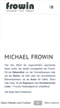 Mobile Screenshot of frowin.de